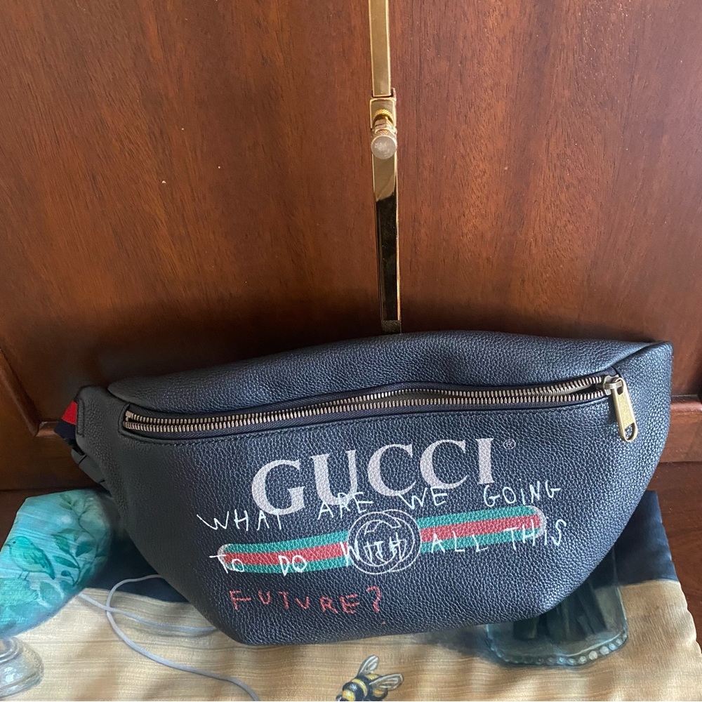 Gucci Coco Capitan Rare Leather Fanny/Bum Bag - Picture 7 of 7
